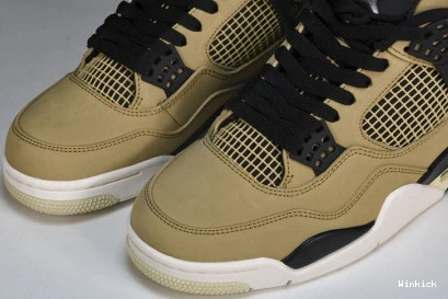 Retro AQ9129-200 Jordan  4 Fossil 1205